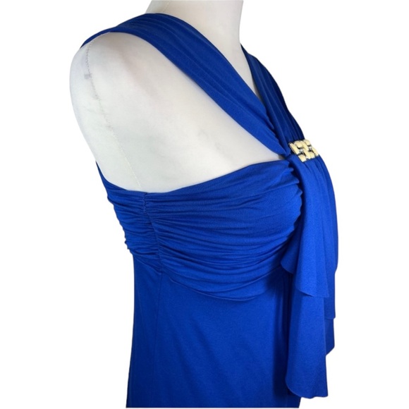 Cache Bright Blue Top with Embellishment Size S - Picture 2 of 7